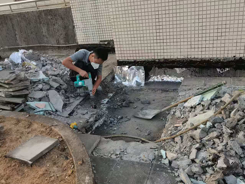 樓頂漏水局部維修